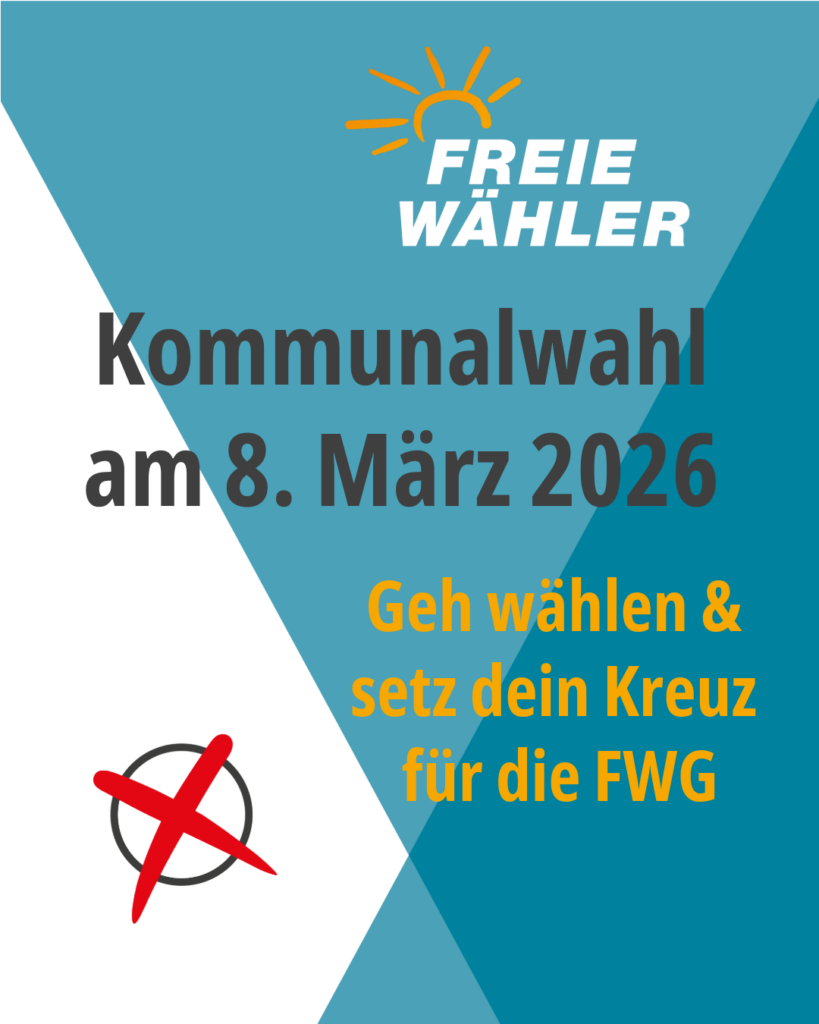 Aufruf zur Wahl der FWG Königsberg